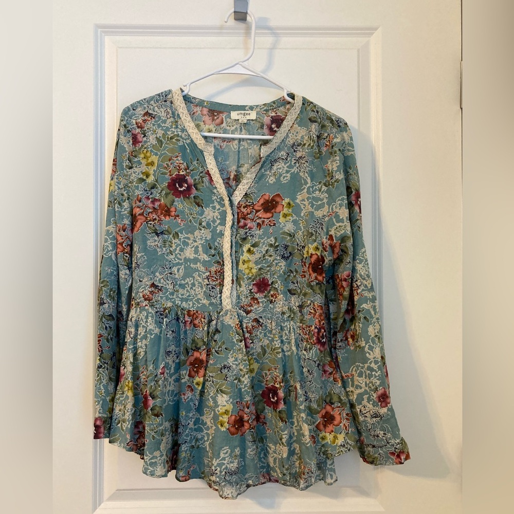 Women’s floral blouse